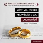 What you should know before you get married What you should know before you get married
